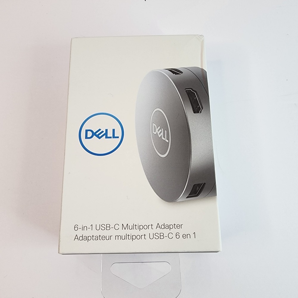 New Dell DA305 6-in-1 USB-C Hub 4K HDMI 4K DP 2x USB-A 10Gbps Ethernet 90W